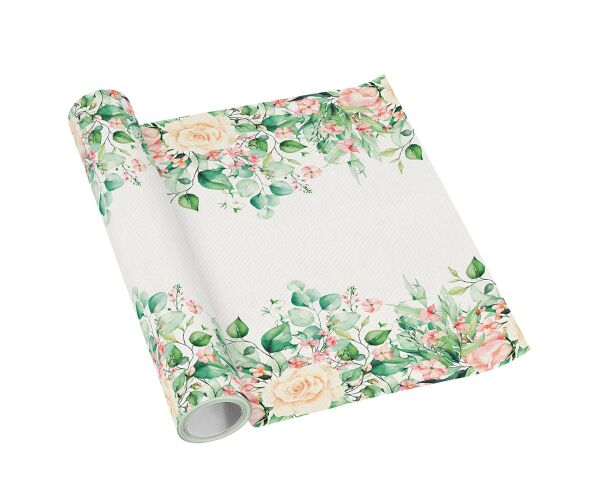 Běhoun stolní airlaid 40x500cm Floral Moments