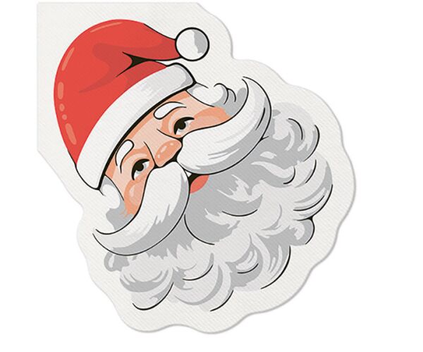 Papírový ubrousek Airlaid Classic Santa Claus