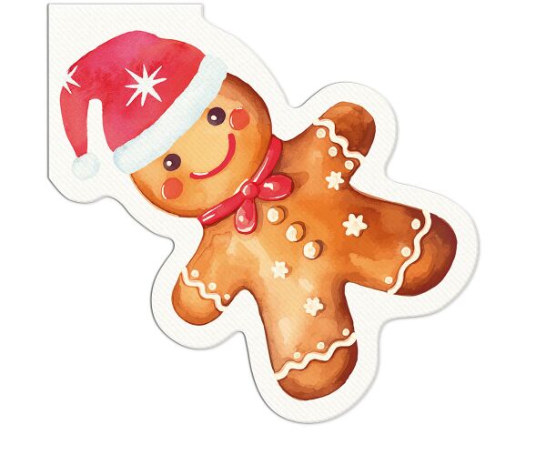 Papírový ubrousek Airlaid Cute Gingerman