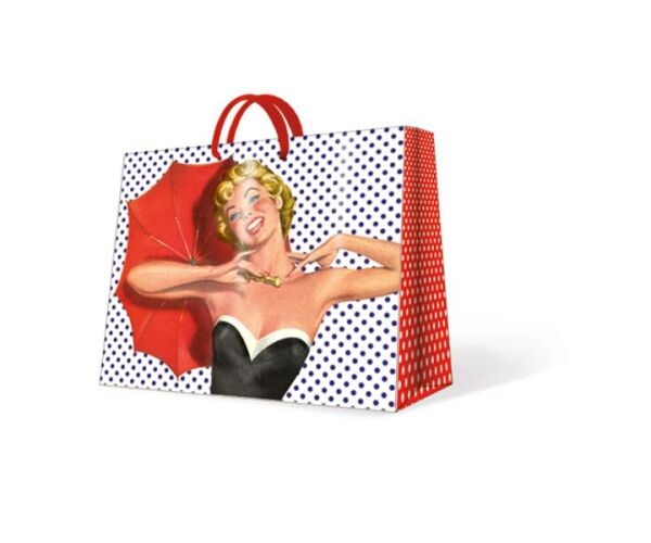 Taška PAW lux střední Happy Lady