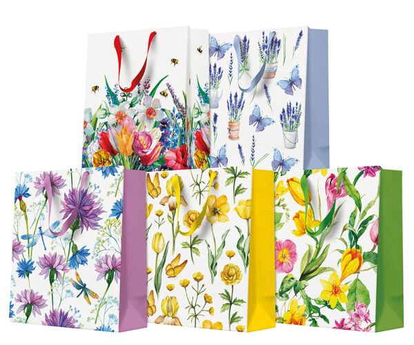 Papírová taška PAW střední mix