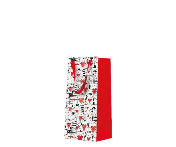 Papírová taška PAW Purfect Heart Design  DEO