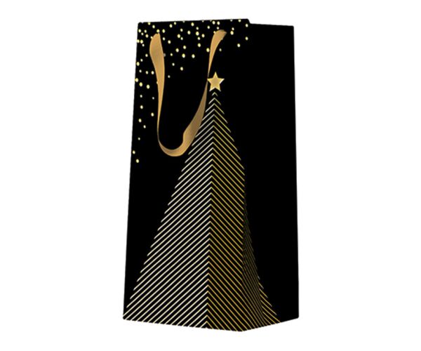 Vánoční papírová taška PAW High Christmas Tree DEO