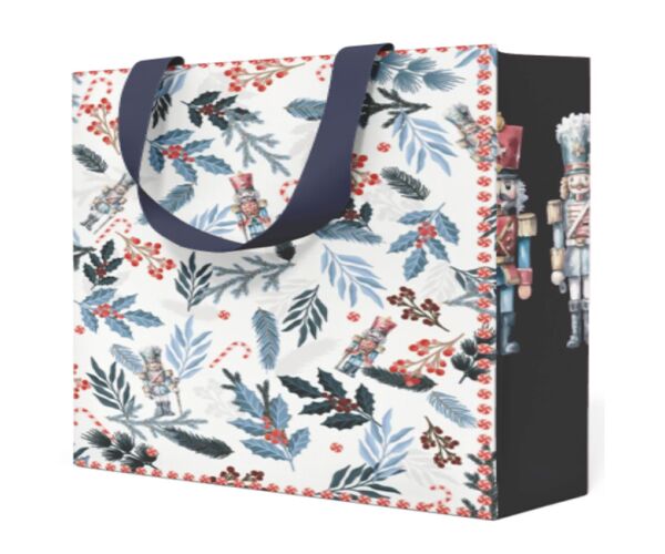 Vánoční papírová taška Anna Style BB1 251 střední podelná