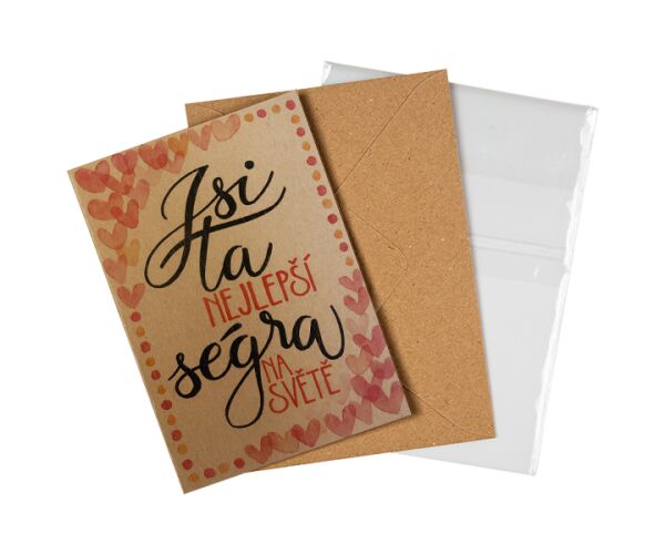 Přání BeBechy Jsi ta nejlepší ségra