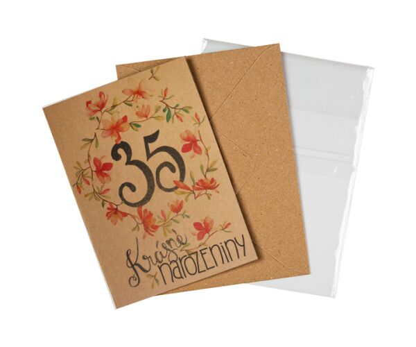 Přání BeBechy 35 Krásné narozeniny