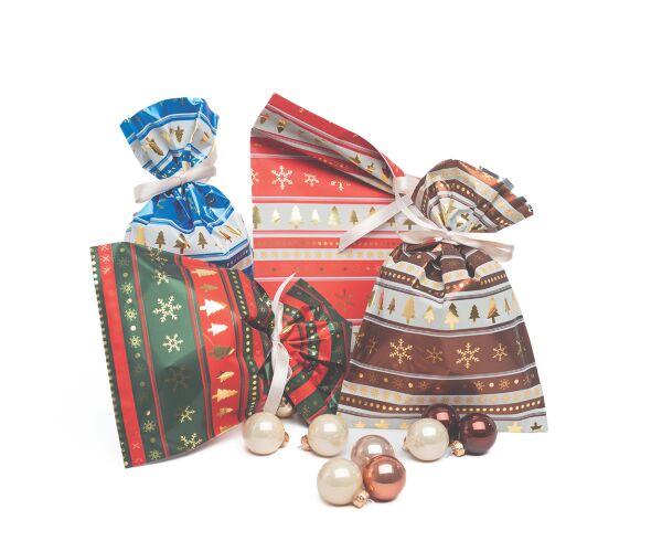 Vánoční sáček Canazei 25 x 40 cm