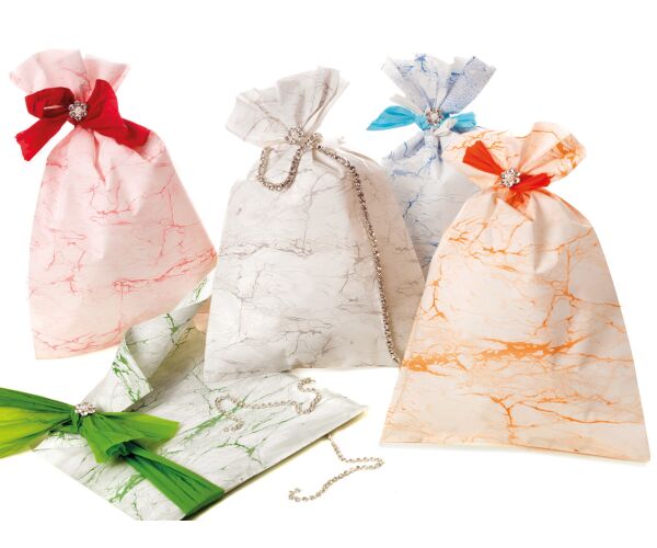 Dárkový sáček Carrara 25 x 40 cm