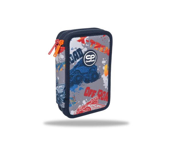 Penál 2 zipy Jumper Offroad - vybavený