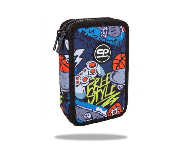 Penál 2 zipy Jumper HOBBY - vybavený