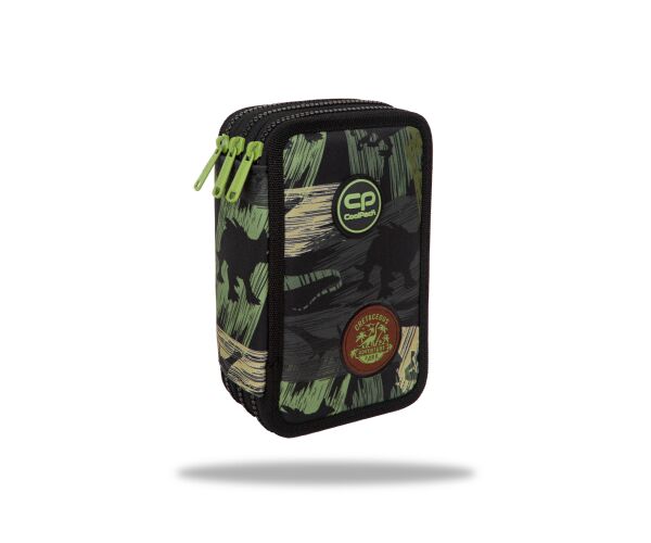 Penál 3 zipy Jumper Adventure Park - vybavený