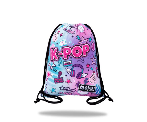 Sáček na přezůvky K-POP VERT Rainbow