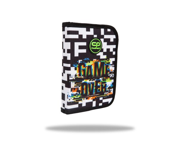 Penál 1 zip Clipper Game Over - prázdný