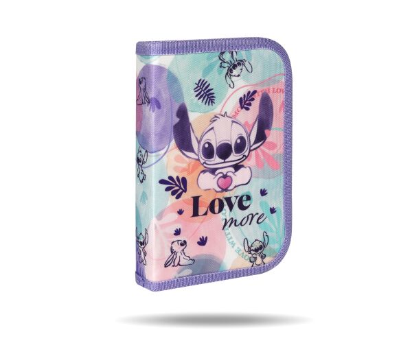 Penál 1 zip Clipper STITCH pastel - prázdný