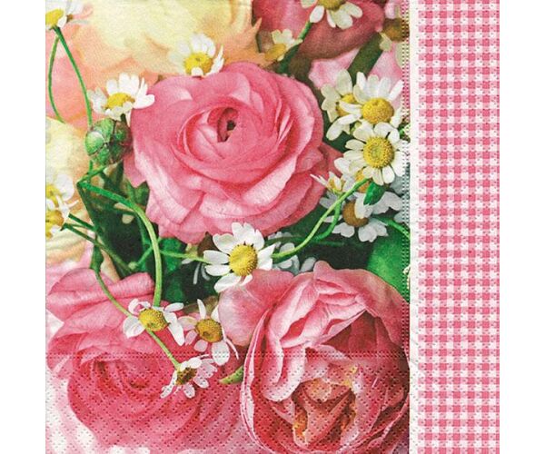 Ubrousky GOMAR L (20ks) Pink ranunoulus