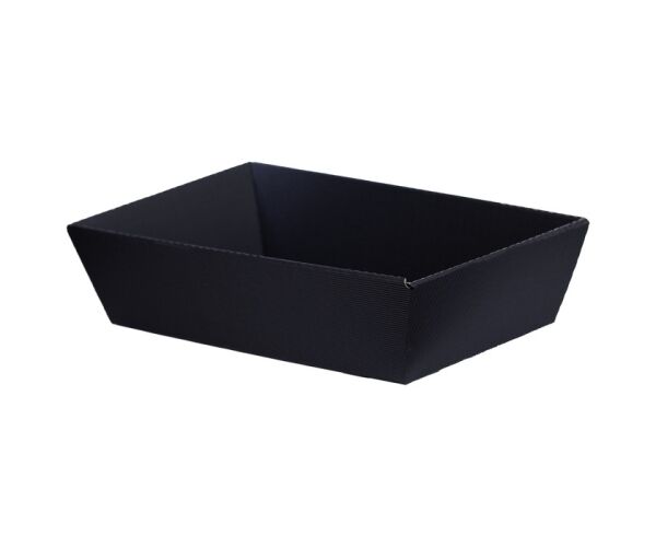 Dárkový koš - čtverec černý