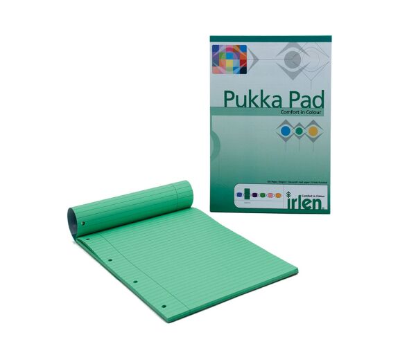 PUKKA blok barevný A4 sv. zelený