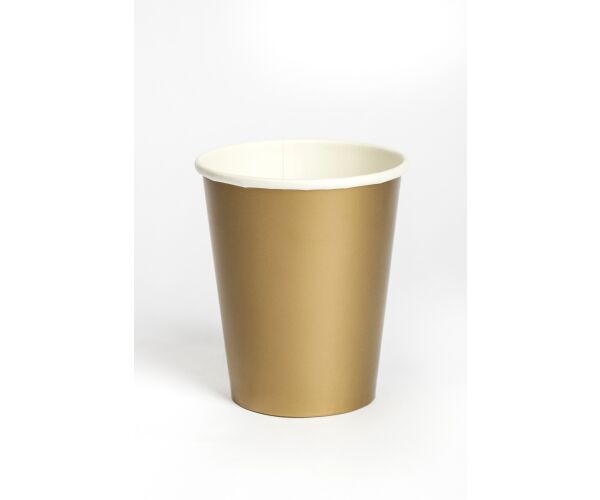 Papírový kelímek 0,25l zlatý