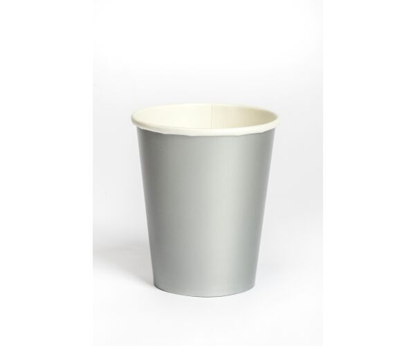 Papírový kelímek 0,25l stříbrný
