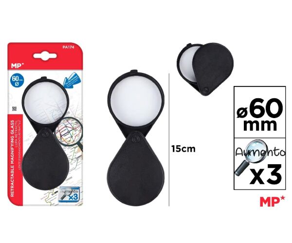 Lupa 60 mm skládací