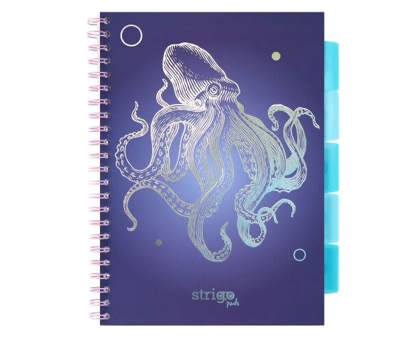 Blok A4/100l 80g Chobotnice spirála s rozřaďovačem