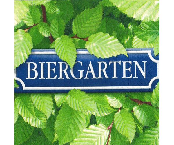 Ubrousky Paper Design L (20ks) Biergarten