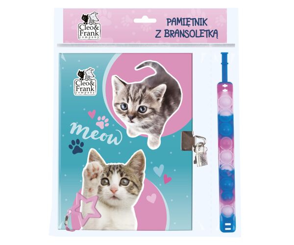 Památník se zámečkem a náramkem Cleo a Frank