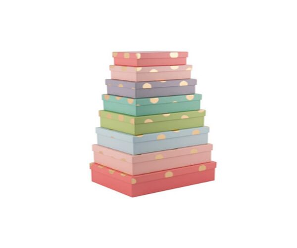 Dárkové krabice sada 10 ks 22005