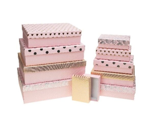 Dárkové krabice sada 10 ks 22008