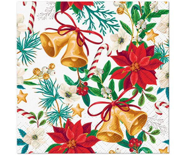 Ubrousky PAW Dekor C (20ks) Botanical Noel