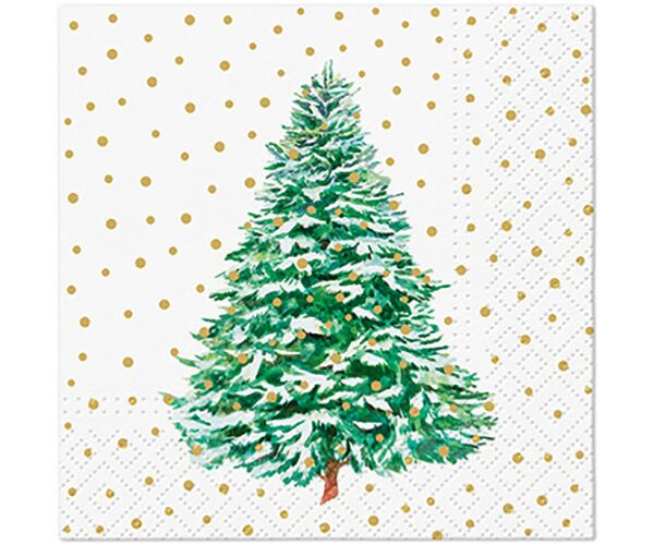 Ubrousky PAW Dekor C (20ks) Frosted Forest Charm
