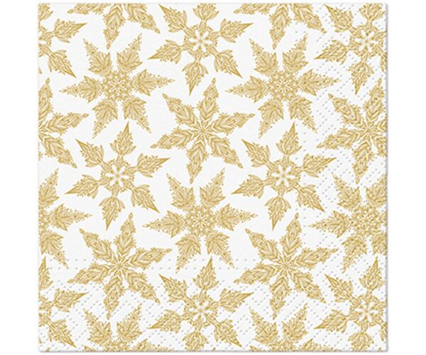 Ubrousky PAW Dekor C (20ks) Gold Winter