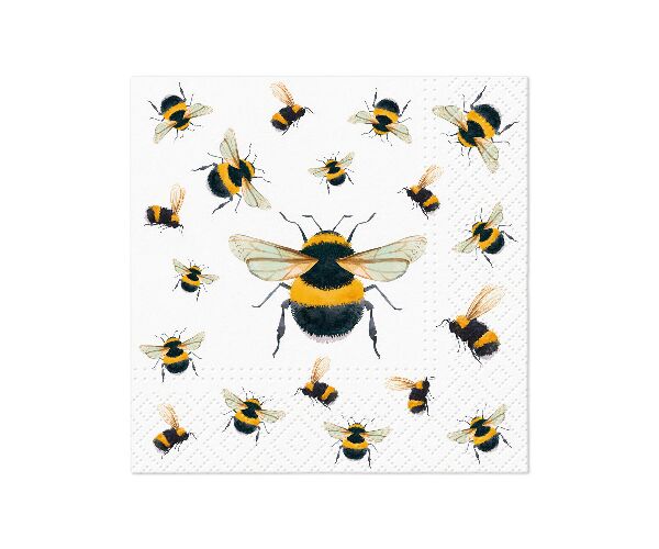 Ubrousky PAW Dekor C (20ks) Dancing Bees