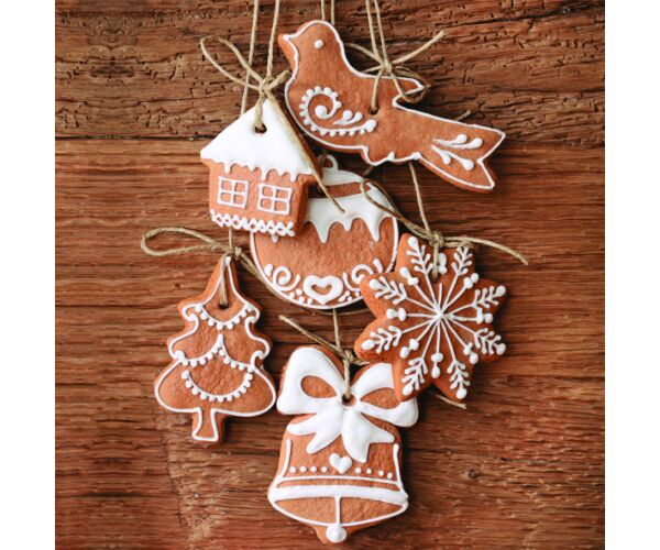 Ubrousky DAISY L (20ks) Fancy Gingerbread Cookies