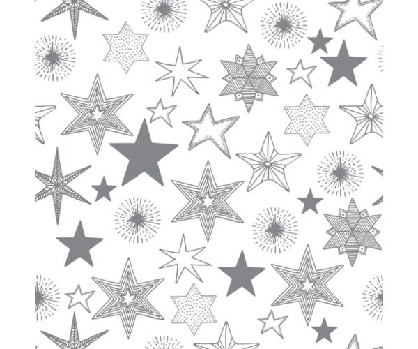 Ubrousky DAISY L (20ks) Silver Stars