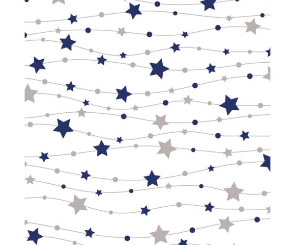 Ubrousky DAISY L (20ks) Little Stars Navy and Silver