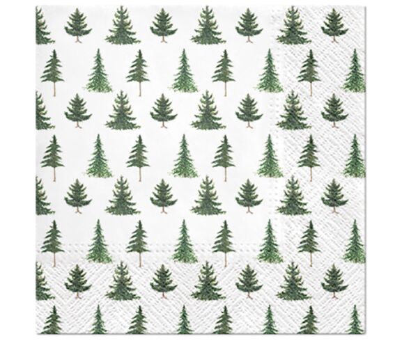 Ubrousky PAW Dekor L (20ks) Conifer Forest