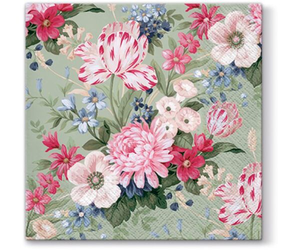 Ubrousky PAW Dekor L (20ks) Calm Flowers