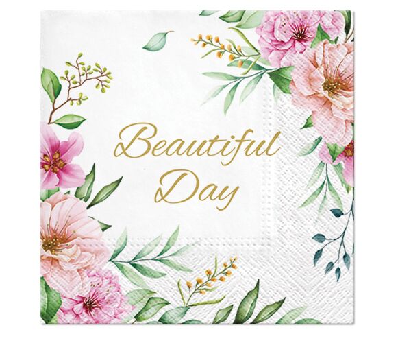 Ubrousky PAW Dekor L (20ks) Special Flowers