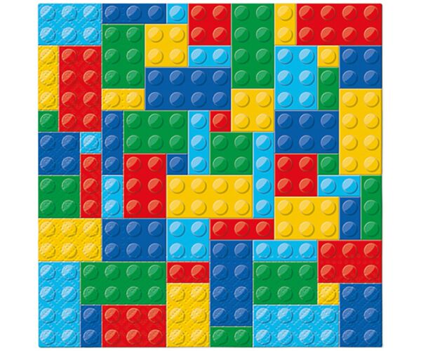 Ubrousky PAW Dekor L (20ks) Colorful Bricks