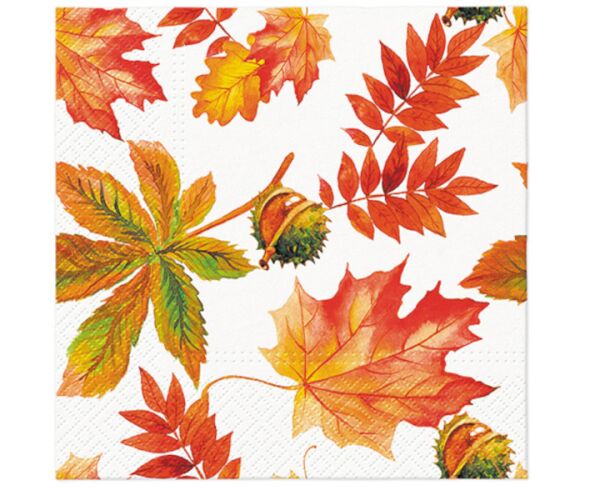 Ubrousky PAW Dekor L (20ks) Fall colors