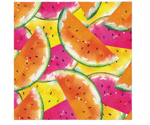 Ubrousky PAW Dekor L (20ks) Juicy Watermelons