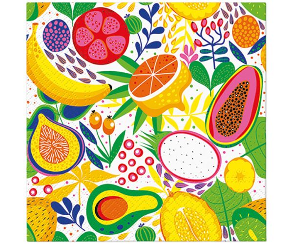 Ubrousky PAW Dekor L (20ks) Tropical Delight