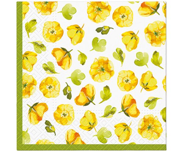 Ubrousky PAW Dekor L (20ks) Floral Glow