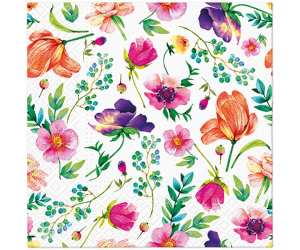 Ubrousky PAW Dekor L (20ks) Flower Arrangement