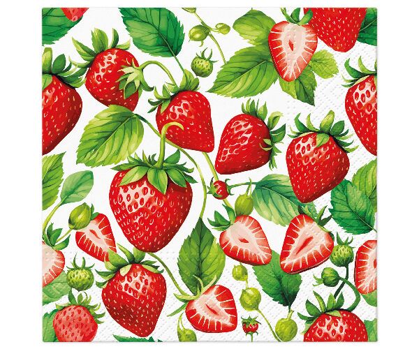 Ubrousky PAW Dekor L (20ks) Strawberriy Kiss