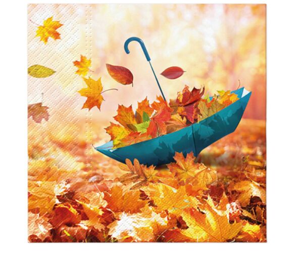 Ubrousky PAW Dekor L (20ks) Umbrella Leaves