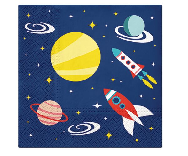 Ubrousky PAW Dekor L (20ks) Space