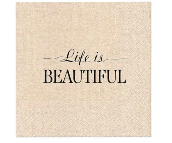 Ubrousky PAW Dekor We Care (20ks) Beautiful Life