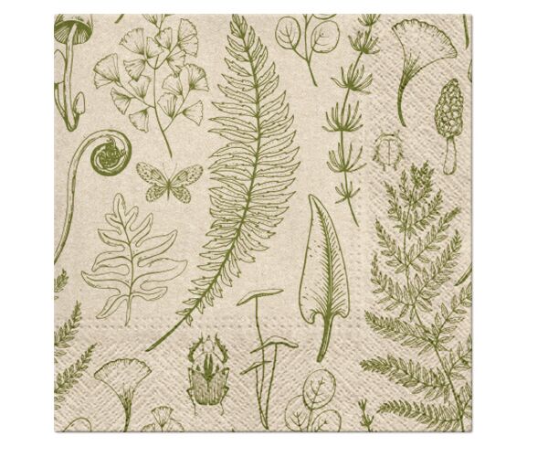 Ubrousky PAW Dekor We Care (20ks) Forest Nature